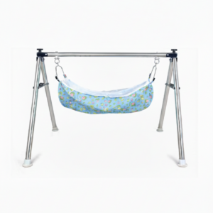 Manual Baby cradle Stainless steel Square Pipe Foldable 4FT