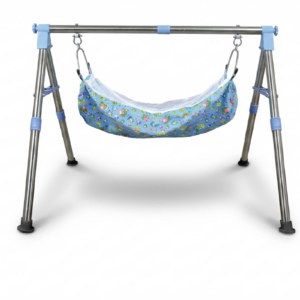 Baby cradle Round pipe foldable stainless steel Jhula Palna