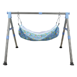 Testing: Baby cradle Round pipe foldable stainless steel Jhula Palna